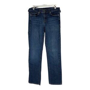 Calvin Klein Jeans Womens Size 6 Skinny Denim Pants Blue Cotton Blend